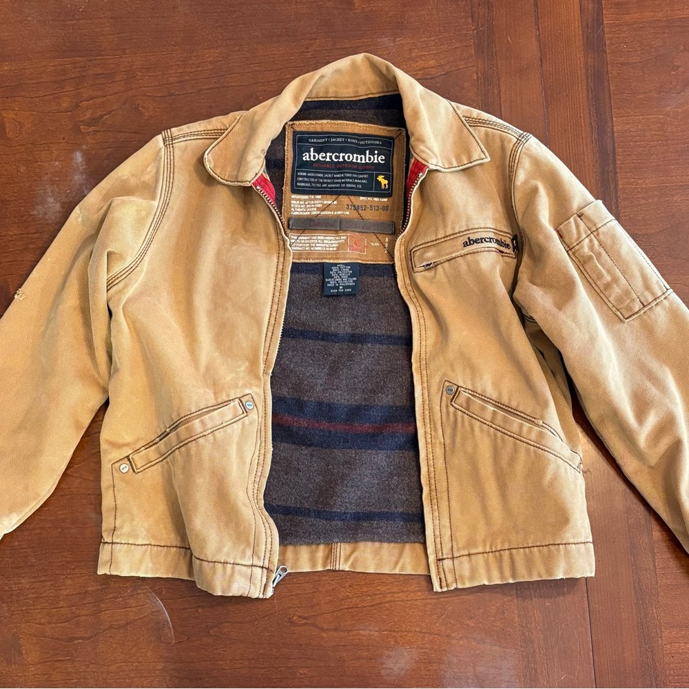 Abercrombie & Fitch Tan Kids Jacket